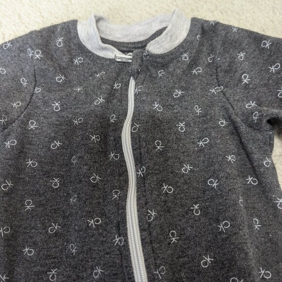 Calvin Klein footed onesie (3/6months) - Picture 2 of 3